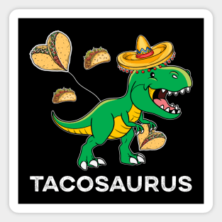 Tacosaurus Taco Dinosaurs Magnet